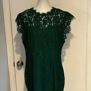 MIUSOL Sleeveless Lace Floral Elegant Cocktail Dress - Size 1XL - NEW With‎ Tags